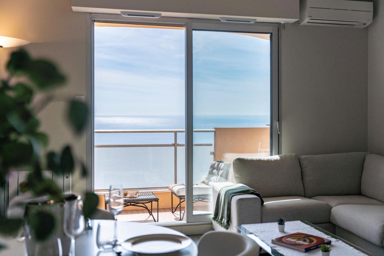 Baie Roquebrune, Balcon Vue Mer, Parking Gratuit - Ao Eksteriør billede