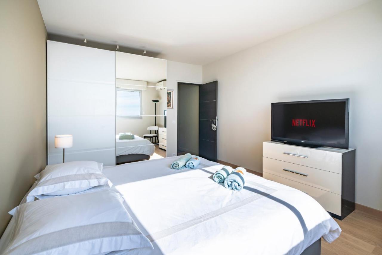 Baie Roquebrune, Balcon Vue Mer, Parking Gratuit - Ao Eksteriør billede